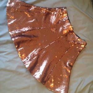 Lovers + Friends Sequin skirt